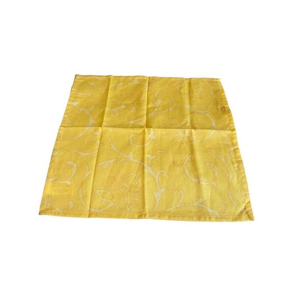 Sonoma Spring Set Yellow Floral Set Of 4 Napkins 5 Placemats Flowers LOT Formal - Picture 2 of 16